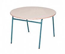 שולחן עגול  קוטר 60 רגל מתכת